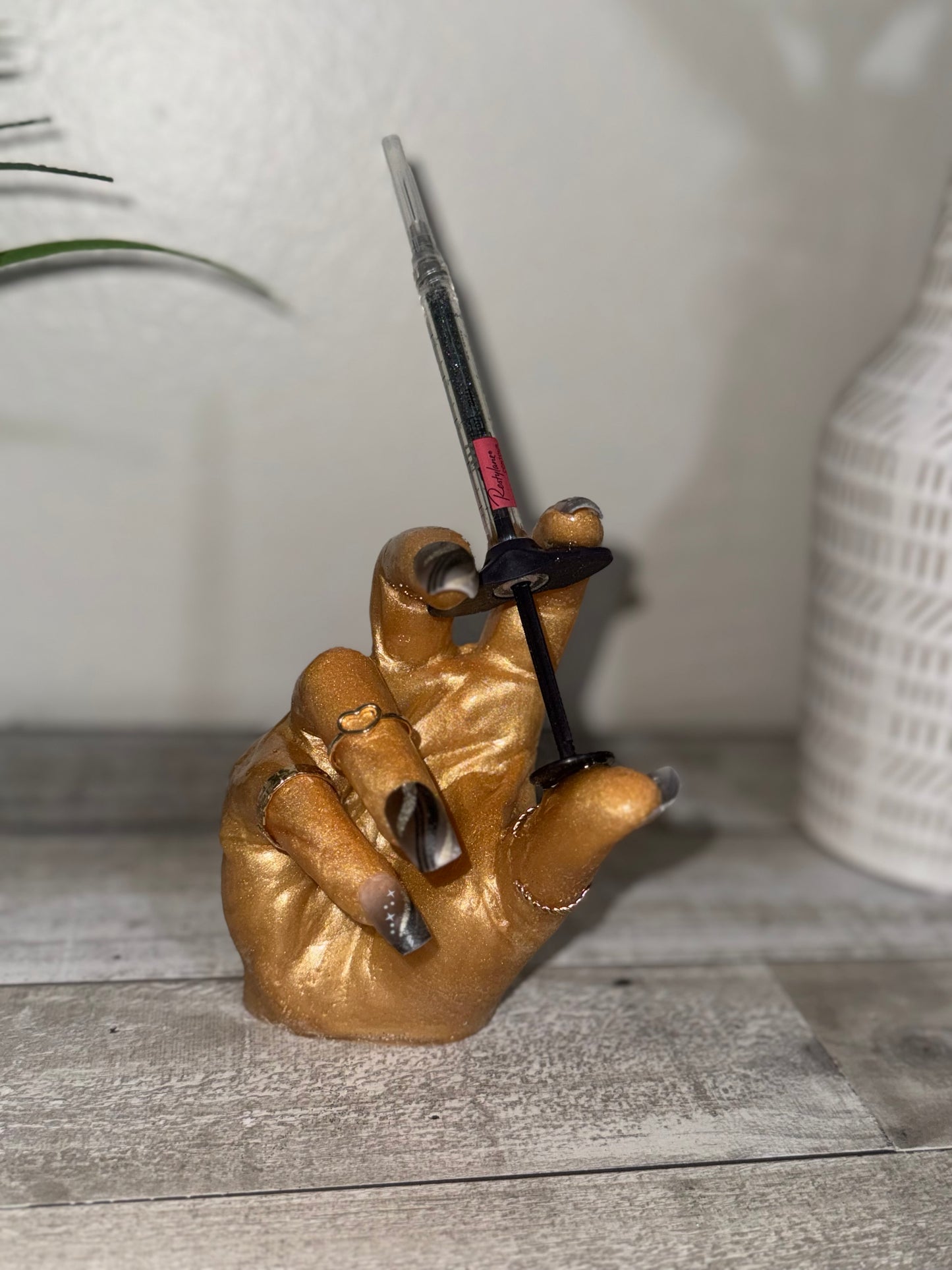 Syringe Hand Statue