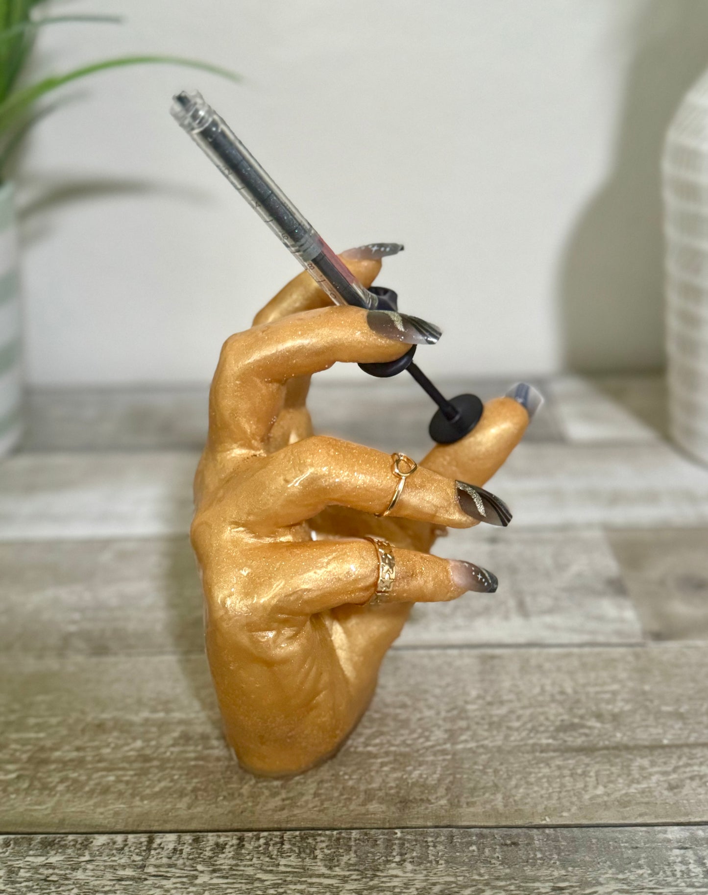 Syringe Hand Statue